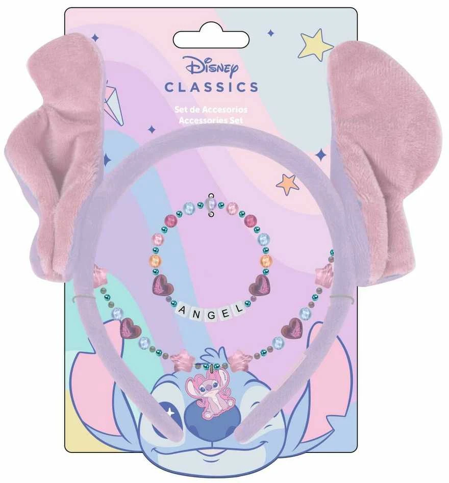 Papuošalų komplektas Stitch Alyvinė 3 Dalys