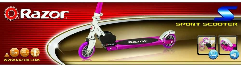 Razor S paspirtukas Rožinis