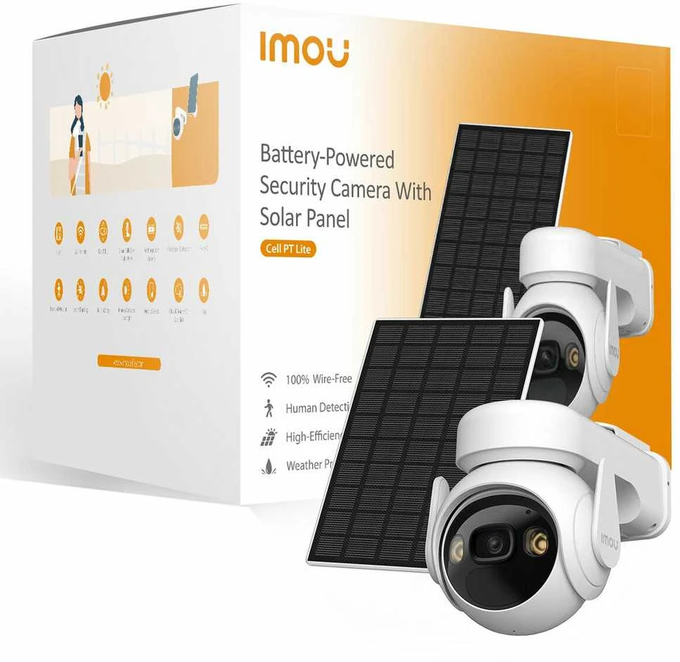 „Imou Cell PT Lite 3MP“ su saulės baterija