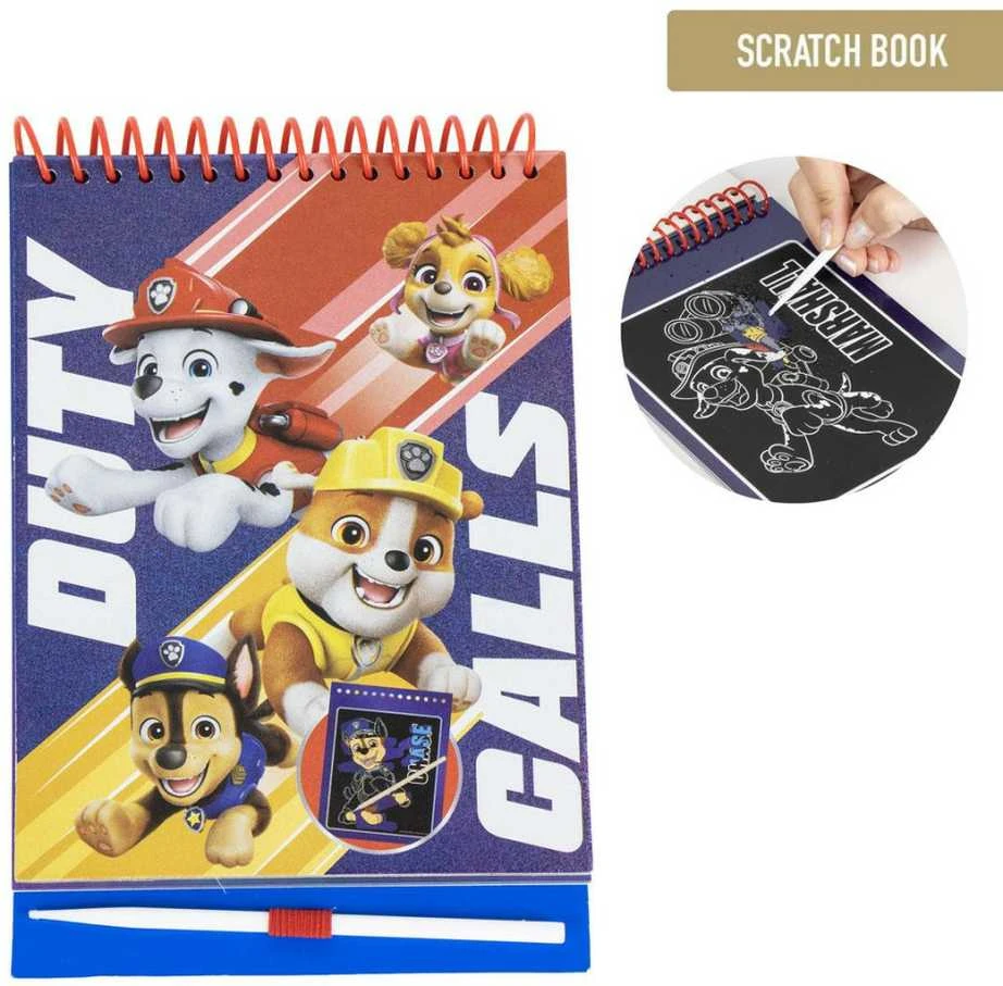CERDÁ Paw Patrol scratch stationery set