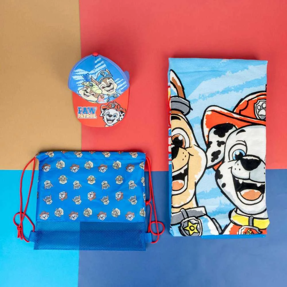 Spin Master CERDÁ Paw Patrol set towel + bag + cap