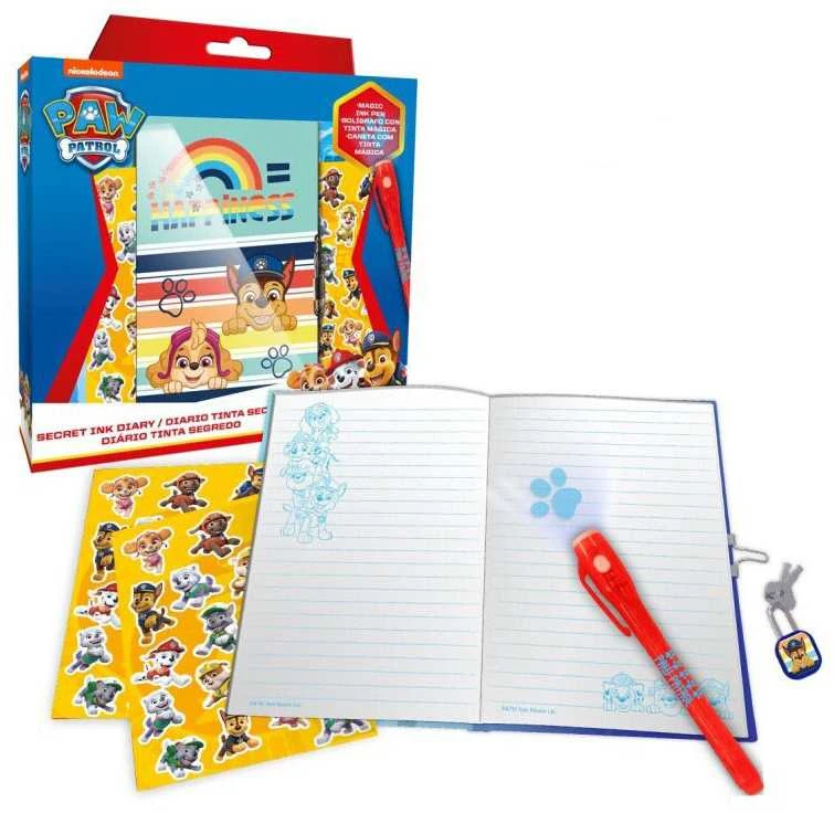 Kids Licensing Paw Patrol stebuklingo rašiklio dienoraštis