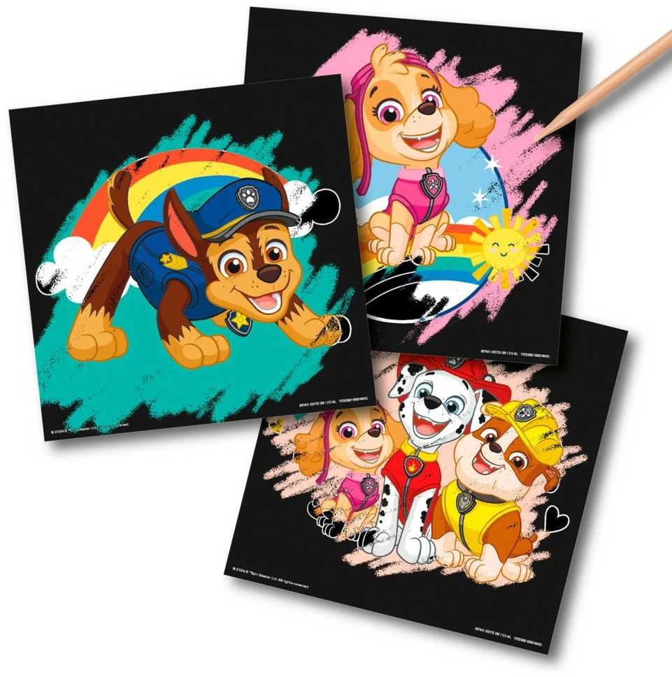 Ccg Mz Import Kids Euroswan Paw Patrol nutrinamų kortelių žaidimas, 6 vnt.