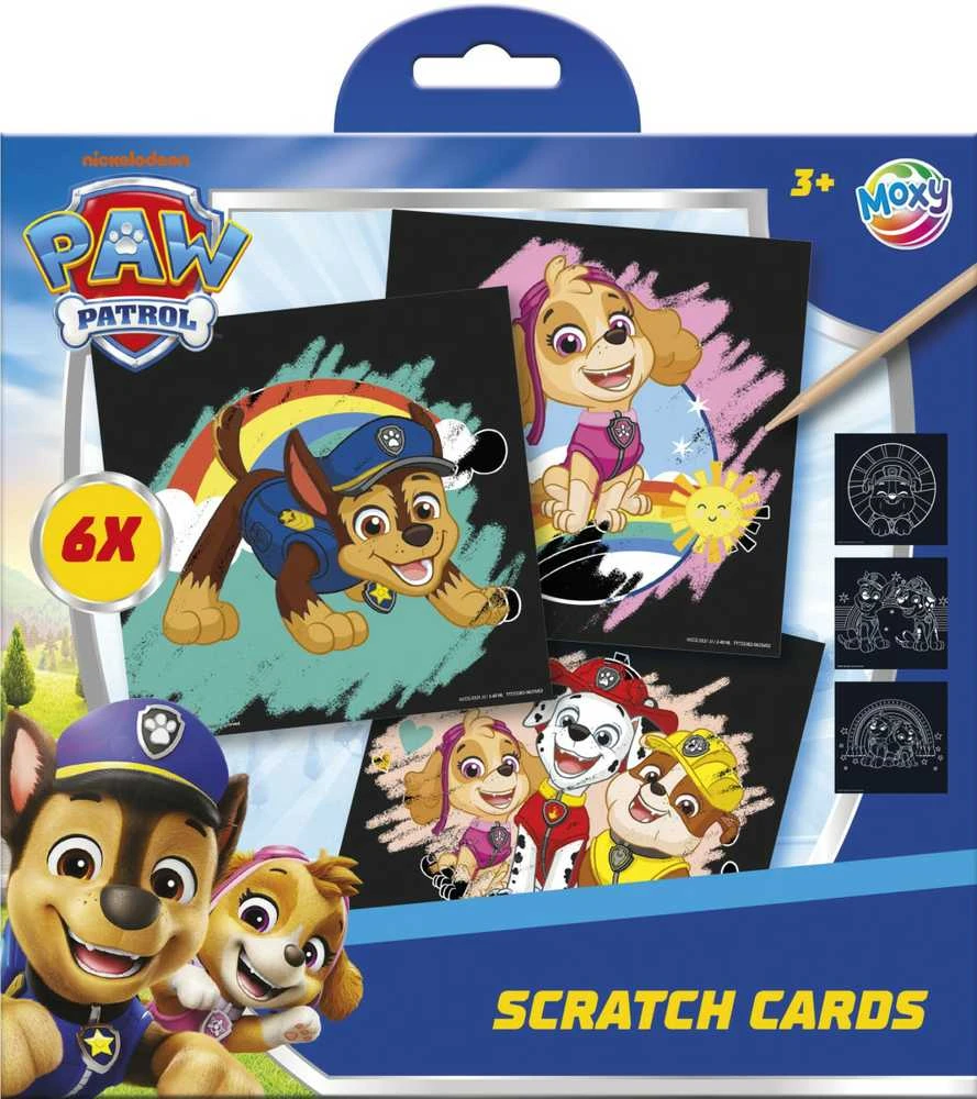 Ccg Mz Import Kids Euroswan Paw Patrol nutrinamų kortelių žaidimas, 6 vnt.