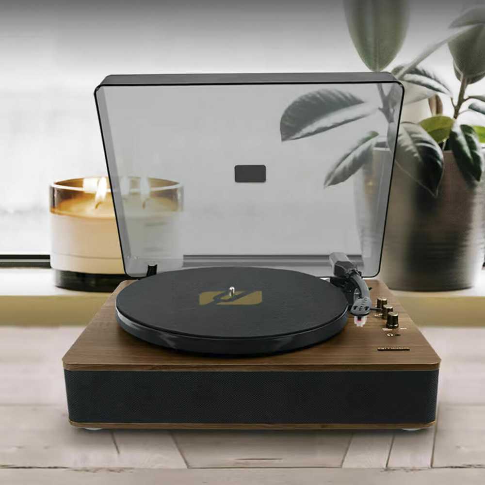 Muse Mūza | Patefonas stereo sistema | MT-106BT | Patefonas stereo sistema | USB prievadas | AUX įėjimas