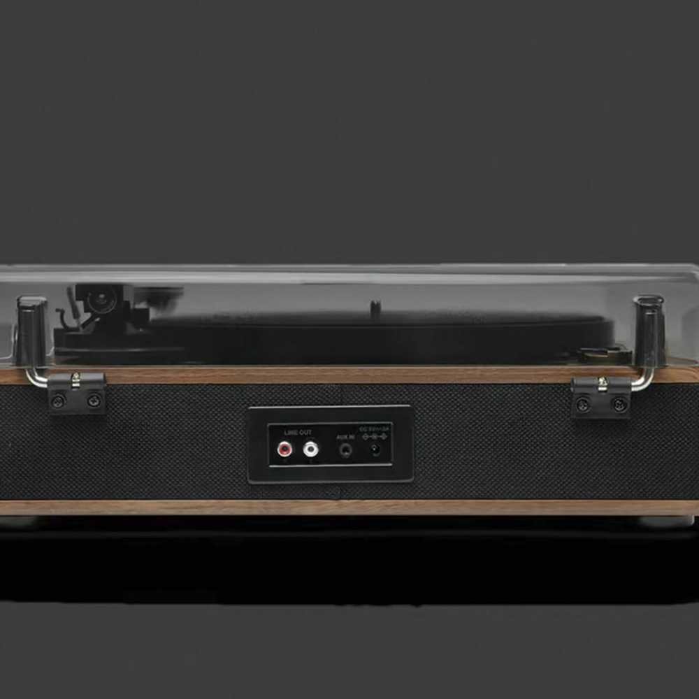 Muse Mūza | Patefonas stereo sistema | MT-106BT | Patefonas stereo sistema | USB prievadas | AUX įėjimas