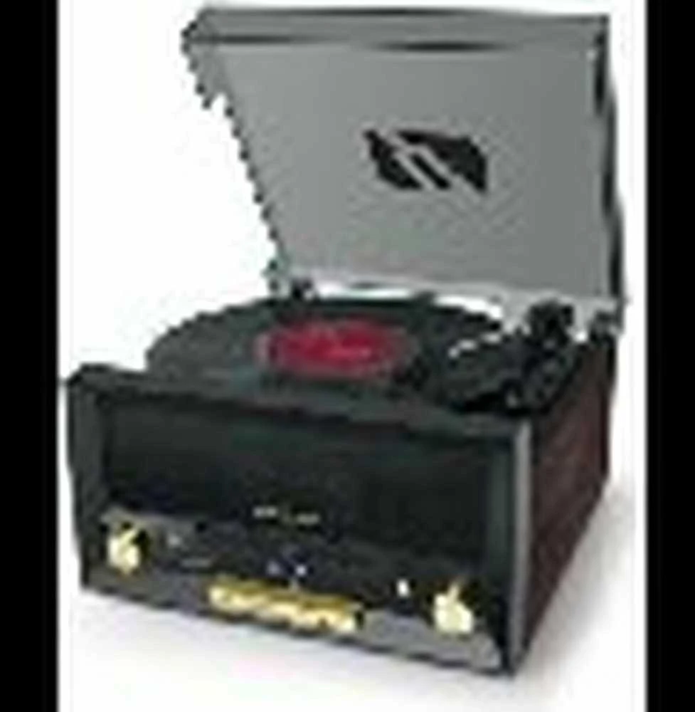 Muse Mūza | Patefono mikrosistema su vinilo deku | MT-112 W | Mikrosistemos kompaktinis diskas su patefonu | USB jungtis