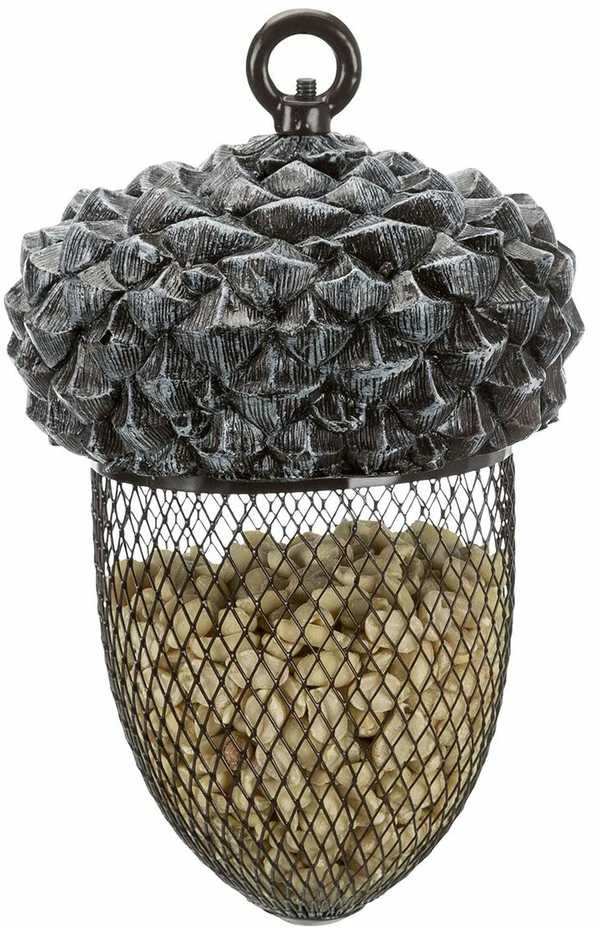 Trixie Acorn Feeder, 700 ml / 14 × 22 cm, ruda / balta