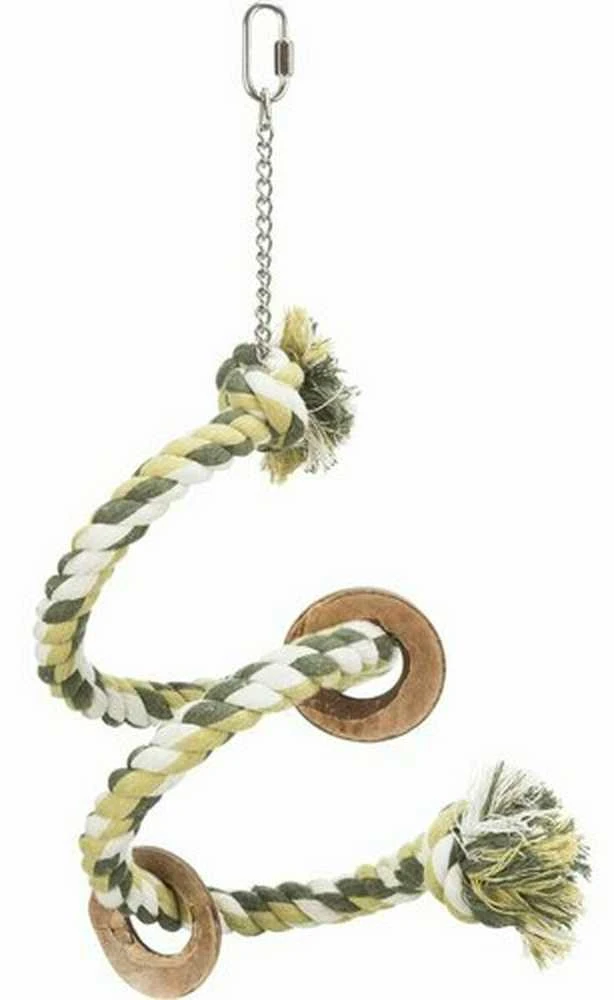 Trixie Lakta iš virvės, spiralės formos, paukščiams, 50 cm/ 21 mm