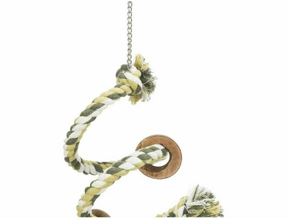 Trixie Lakta iš virvės, spiralės formos, paukščiams, 50 cm/ 21 mm