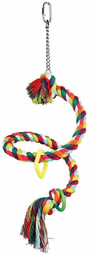 Trixie Lakta iš virvės, spiralės formos, paukščiams, 50 cm/ 21 mm