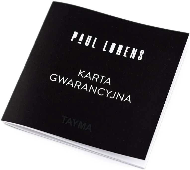 PAUL LORENS MOTERIŠKAS LAIKRODIS - PL10659B-3D1 (zg547c) + DĖŽUTĖ