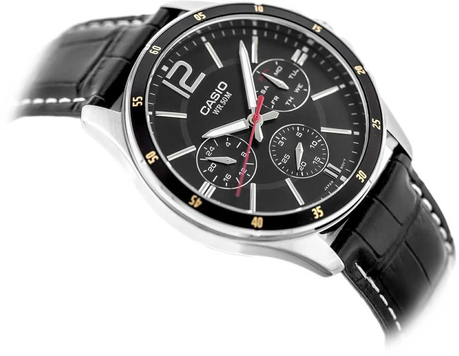 PAUL LORENS MALE WATCH - PL20014B-3D1 (zg390b) + BOX