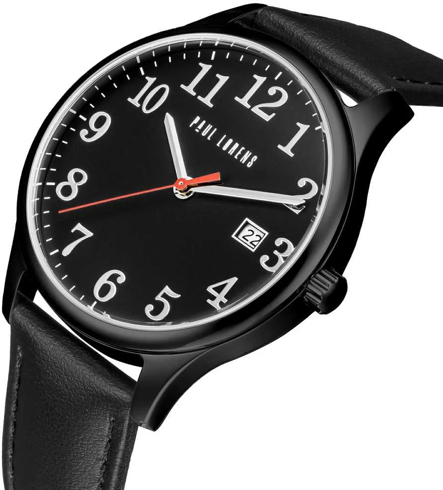 PAUL LORENS MALE WATCH - PL20022A-3A1 (zg377d) + BOX