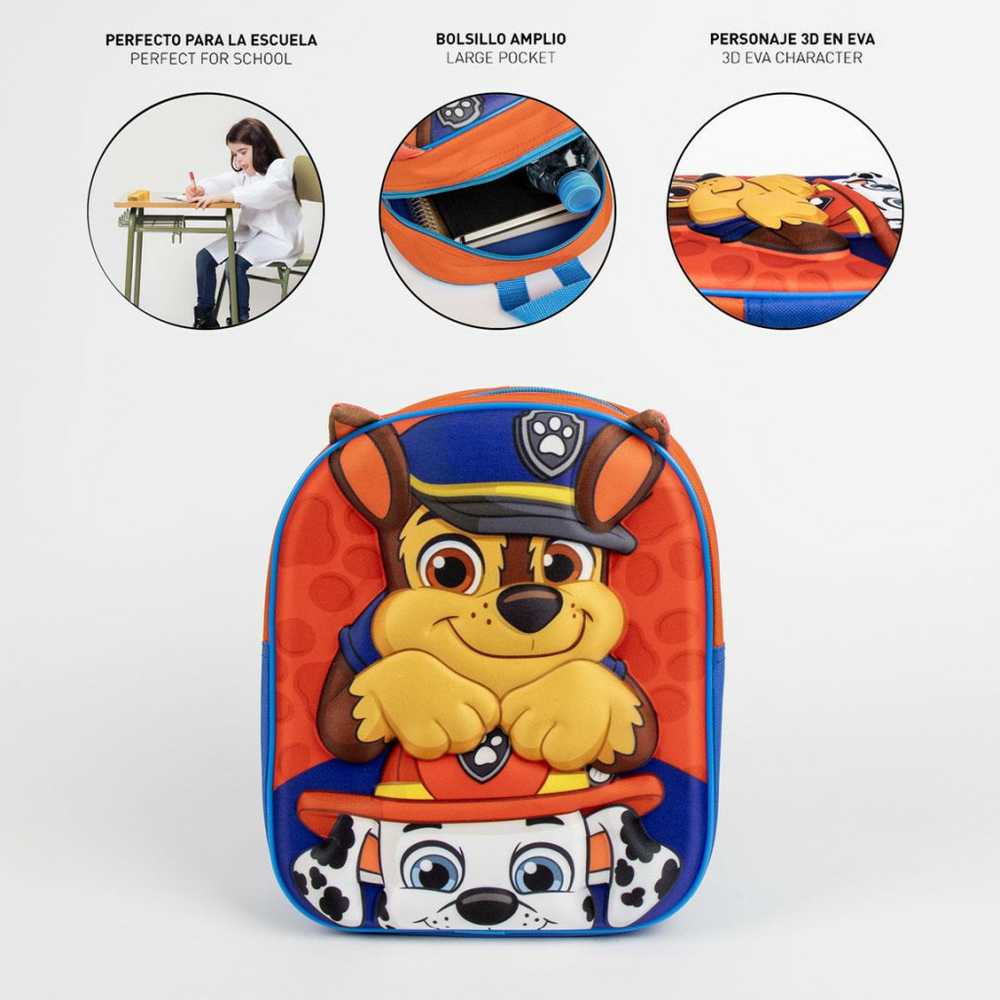 Paw Patrol 3D kuprinė, krepšys 31 cm