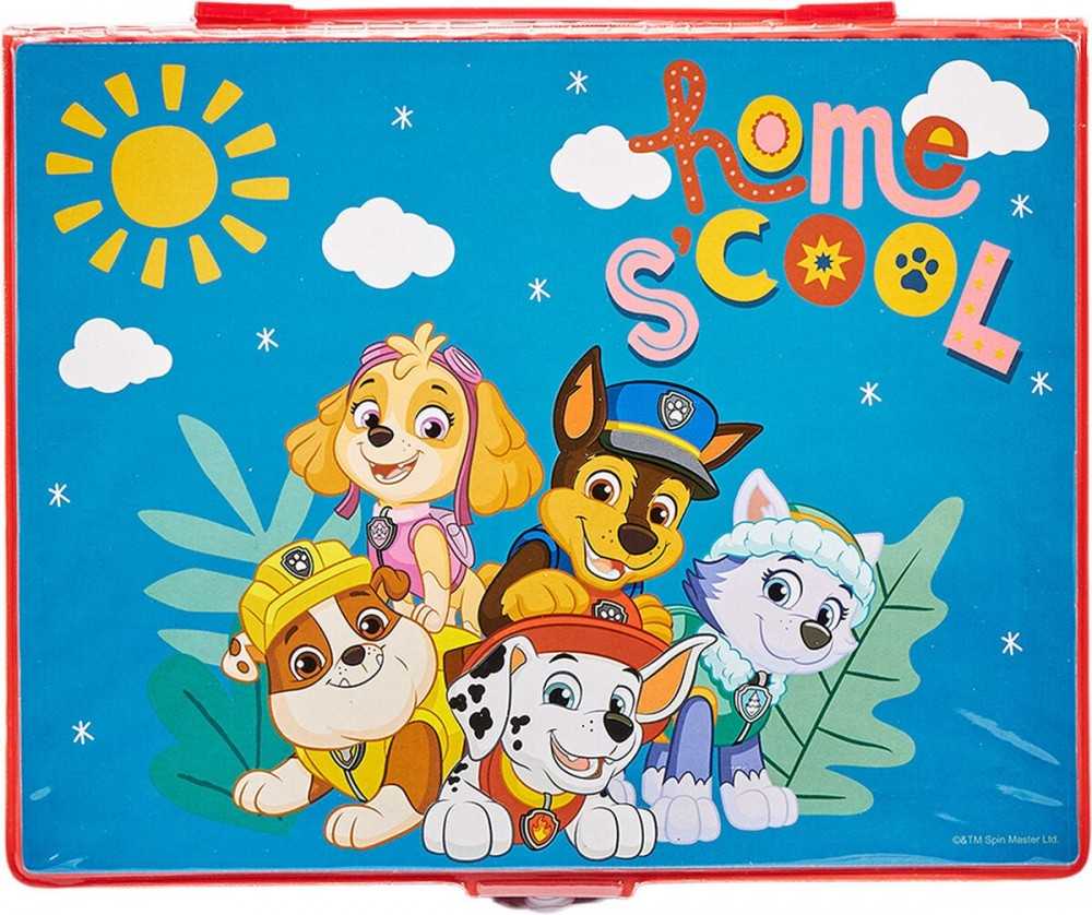 Kids Euroswan - Akcesoria licencyjne Euroswan Plastikinių kreidelių rinkinys dažų lipdukai Paw Patrol