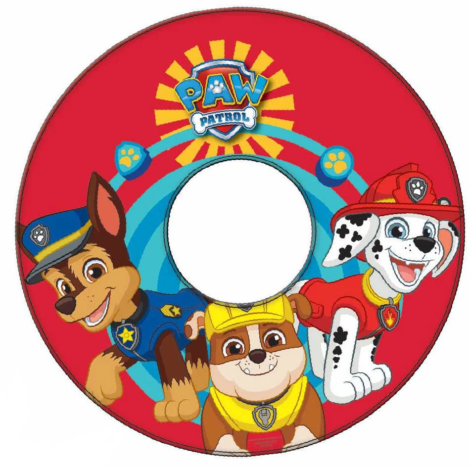 Paw Patrol atostogų režimo plaukimo ratas 51 cm