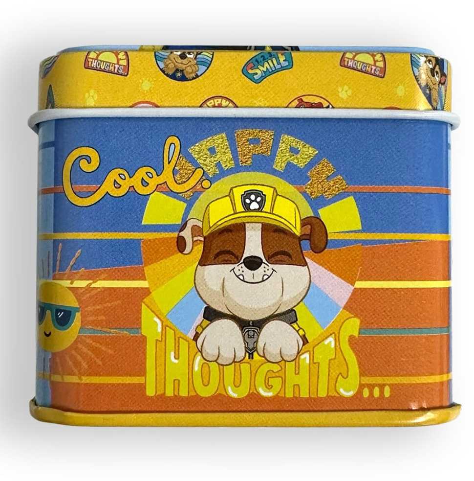 Paw Patrol berniukų mini metalinė dėžutė 7,5 cm