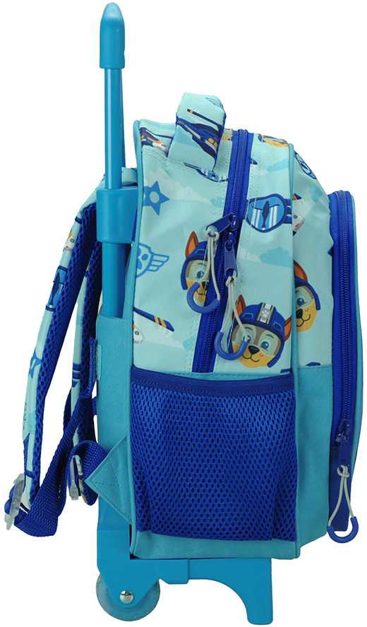 „Paw Patrol Chase“ riedanti darželio kuprinė, krepšys 30 cm