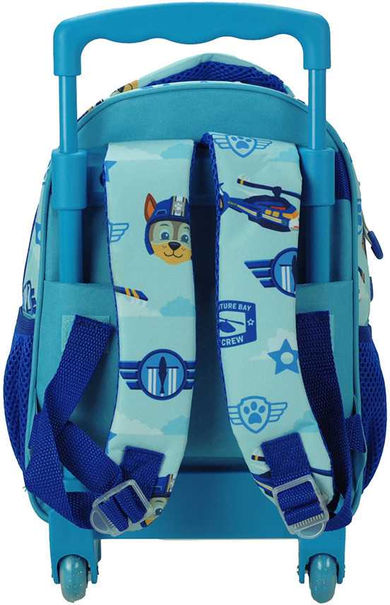 „Paw Patrol Chase“ riedanti darželio kuprinė, krepšys 30 cm
