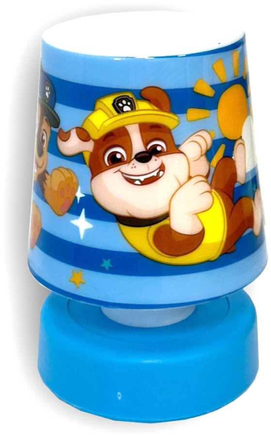 Paw Patrol dryžuota mini stalo lempa
