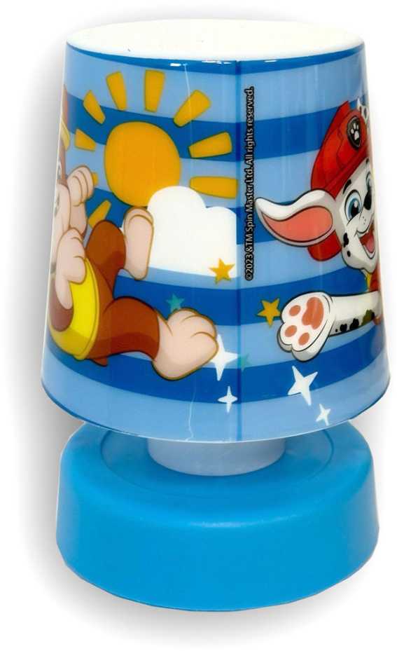 Paw Patrol dryžuota mini stalo lempa