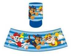 Paw Patrol dryžuota mini stalo lempa