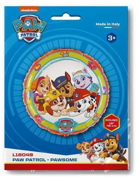 Paw Patrol Folinis balionas 46 cm