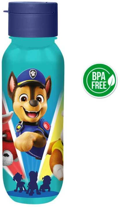 KIDS VAIKŲ vandens buteliukas mokyklai ant dviračio 500 ml Paw Patrol Chase Paw Patrol / Pw20000