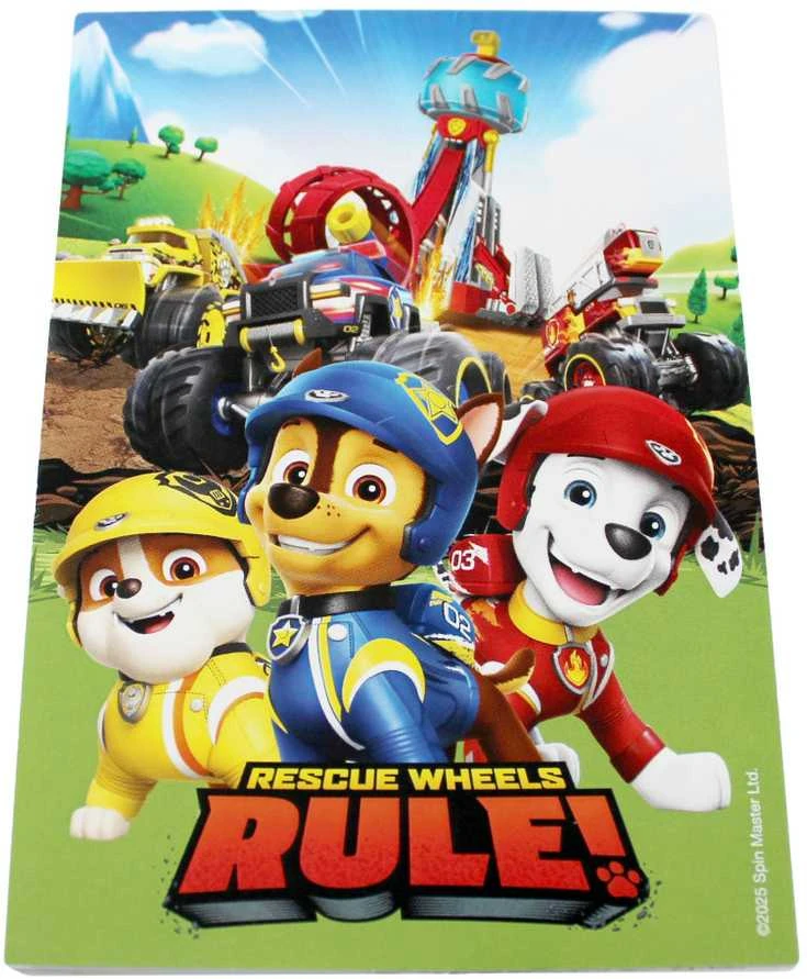 „Paw Patrol“ gelbėjimo ratukų 5 dalių kanceliarinių prekių rinkinys