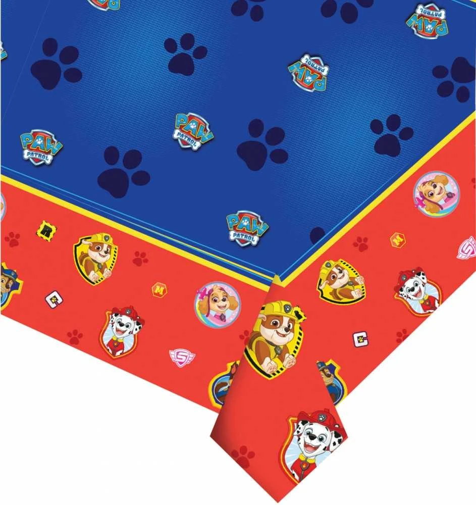 AMSCAN Paw Patrol gimtadienio staltiesė - 120 x 180 cm - 1 vnt. Universalus