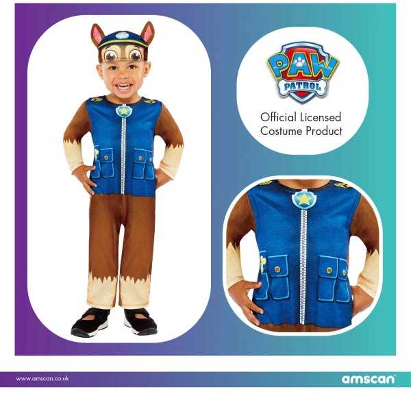 „Paw Patrol“ kostiumas, 2-3 metų vaikams