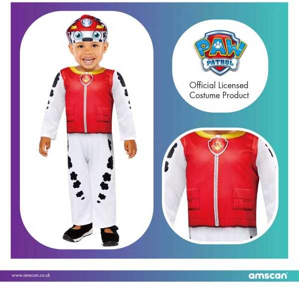Paw Patrol Maršalo kostiumas 18-24 mėnesių