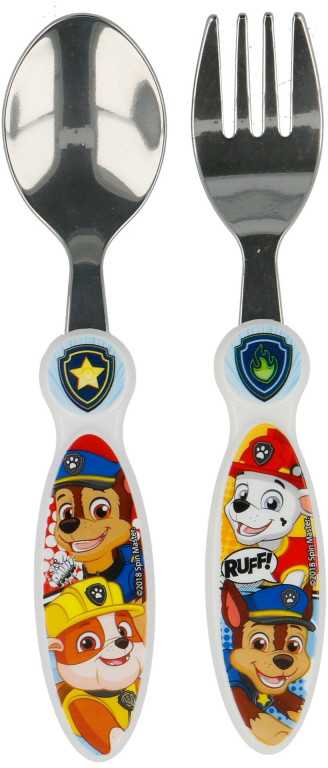 Paw Patrol metalinių stalo įrankių rinkinys - 2 dalys