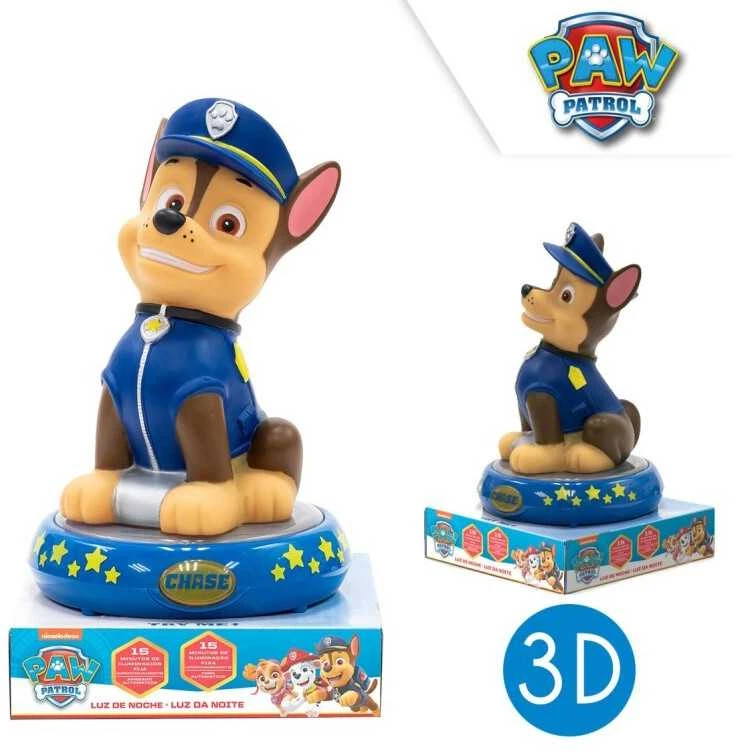 Kids Licensing Paw Patrol 3D LED naktinė lemputė