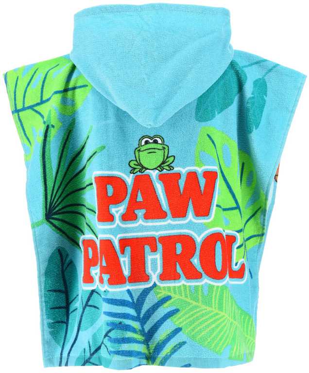 Paw Patrol paplūdimio rankšluostis pončas 55x110 cm