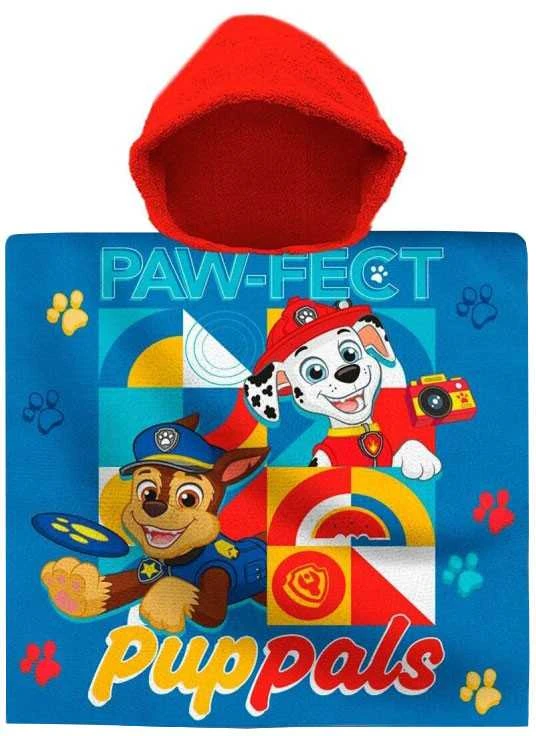 Rankšluostis Paw Patrol pončas