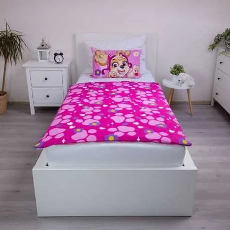 Paw Patrol Pawsome vaikiškos patalynės užvalkalas 100√ó135cm, 40√ó60cm