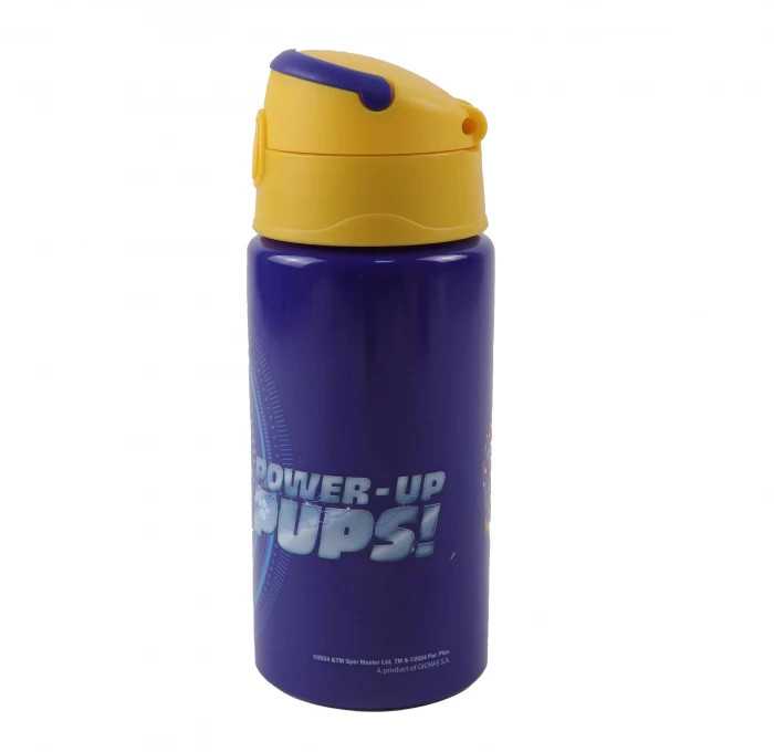 Paw Patrol Power Up aliuminio buteliukas su kabliuku 500 ml