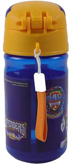 Paw Patrol Power Up plastikinis buteliukas su rankena 350 ml
