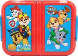 „Paw Patrol Pups Rescue“ daugiaskyrė pietų dėžutė, sumuštinių dėžutė