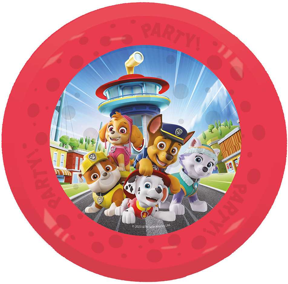 GoDan Talerz daugkartinio naudojimo Paw Patrol 21cm