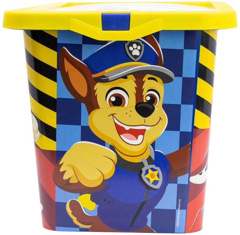 Paw Patrol Rescue Puppies plastikinė laikymo dėžė 7 l