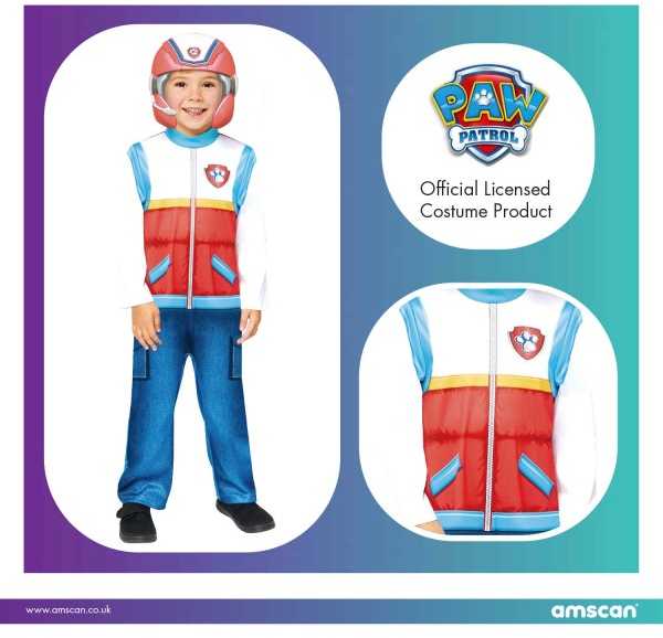 Paw Patrol Ryder kostiumas 4-6 metų vaikams