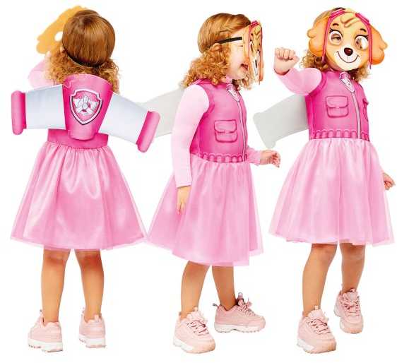 Paw Patrol Skye kostiumas 3-4 metams