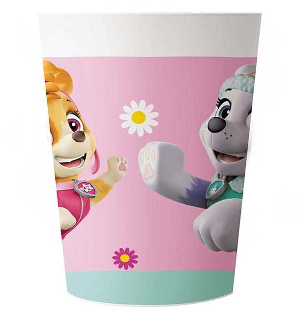 Paw Patrol Skye √©s Everest plastikinių puodelių 2 dalių rinkinys 230 ml