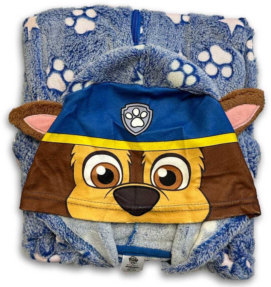 Paw Patrol šviečianti tamsoje vaikiška ilga pižama, bendras ilgis 110/116 cm