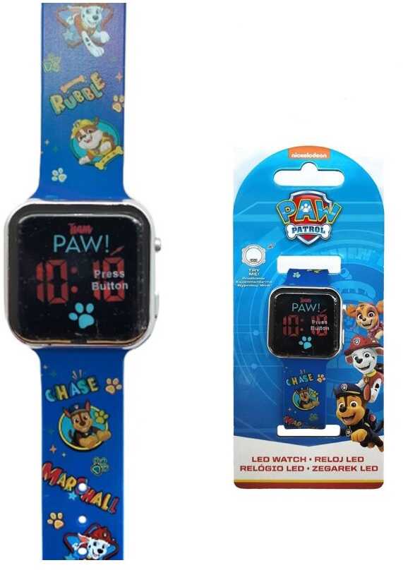 Kids Licensing Paw Patrol LED laikrodis
