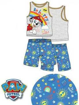 Paw Patrol vaikiška trumpa pižama 5 metai