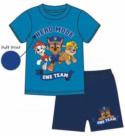 Paw Patrol vaikiška trumpa pižama 8 metai